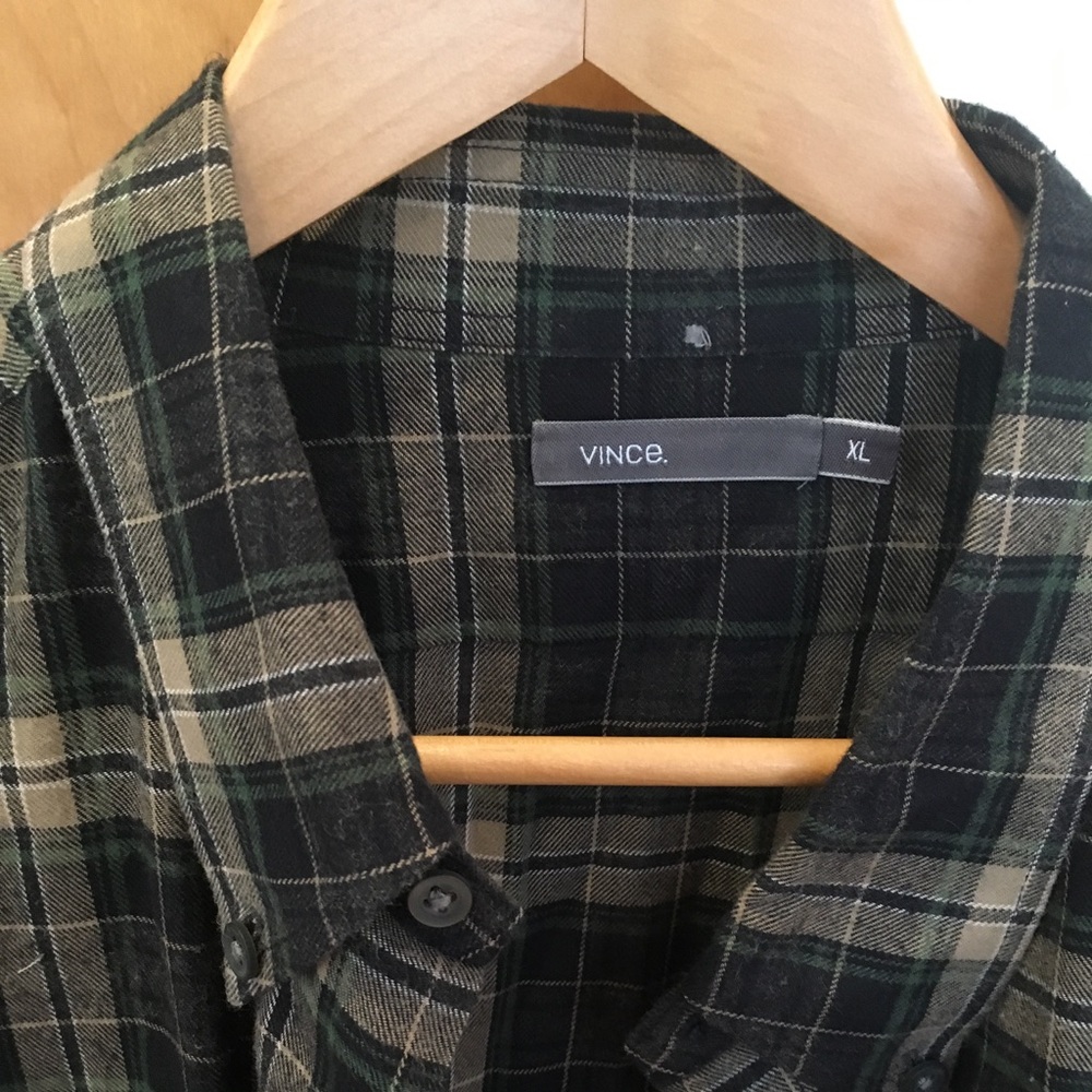 Vince flannel shirt